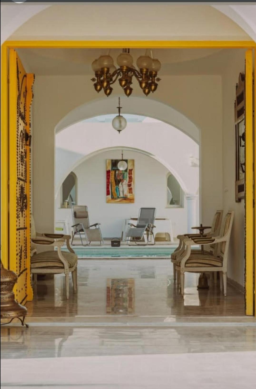 Musk De Djerba Suite Aziz Avec Piscine Temlale Exterior photo